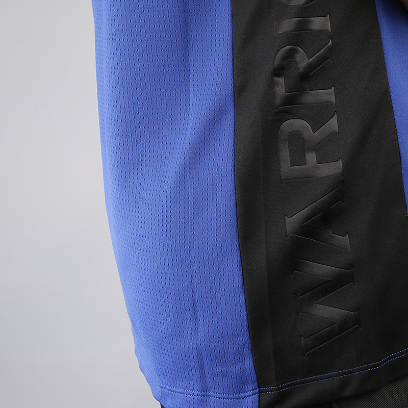 мужская синяя футболка Nike Golden State Warriors Dry Hyper Elite Short-Sleeve NBA 856525-495 - цена, описание, фото 5